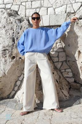 By-Bar Sweater malyn | city blue By-Bar Sweater malyn | city blue