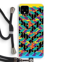 Skew Bee 1: Pixel 4 XL Transparant Hoesje met koord