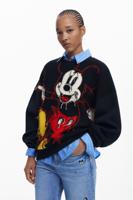 Mickey™ sweatshirt met draden - BLACK - S