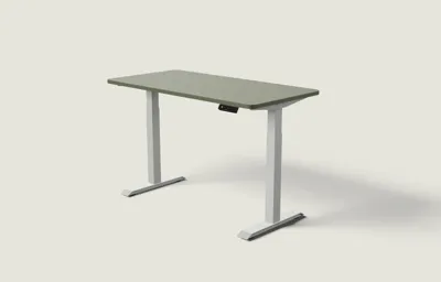 Desktronic HomeOne bureau Grijs / Olijfgroen / 140x70 cm