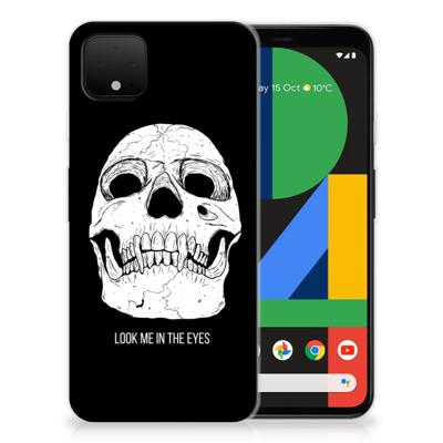 Silicone Back Case Google Pixel 4 XL Skull Eyes Silicone Back Case Google Pixel 4 XL Skull Eyes