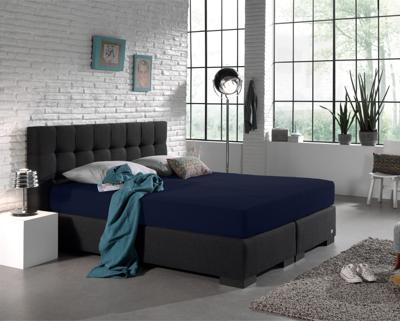 Dreamhouse Enkel Jersey 135 gr. Hoeslaken Indigo Blauw 80/100 x 200
