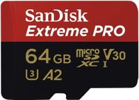 Sandisk microSDXC geheugenkaart - 64GB - ExtremePro