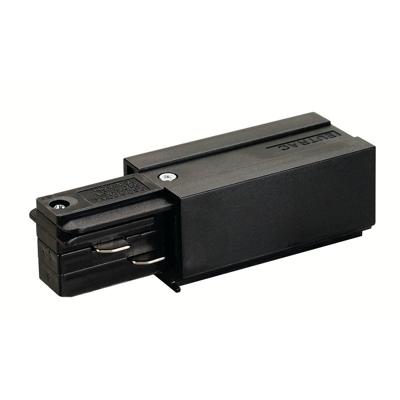 SLV 3-faseSupply 1 aarde links zwart - 145510