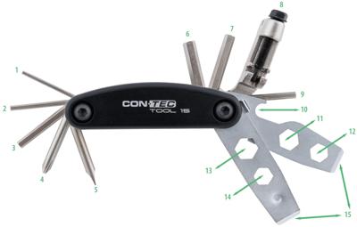 CONTEC Ct multifunction tool 15 15 functions