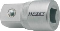 HAZET Vergrotingsstuk 958-1 · 1/2 inch (12,5 mm) vierkant hol · 3/4 inch (20 mm) vierkant massief · Lengte: 50 mm