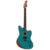 Fender American Acoustasonic Jazzmaster Ocean Turquoise met deluxe gigbag