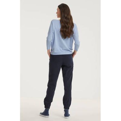 FREEQUENT fijngebreide trui FQJONE-V-PU lichtblauw FREEQUENT fijngebreide trui FQJONE-V-PU lichtblauw