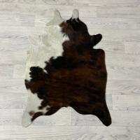 Kleine koeienhuid bruin wit zwart (Normandiër) 90x60cm