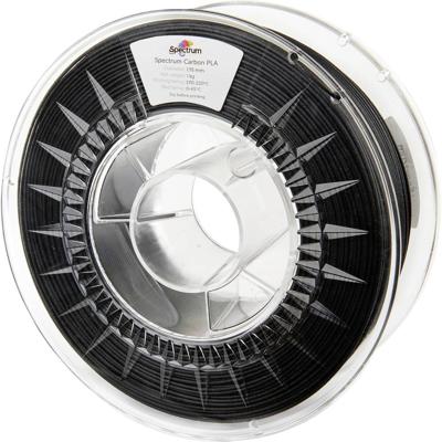 Spectrum Filaments 80466 PLA Carbon Filament PLA-CF Koolstofvezelversterkt, Mat 1.75 mm 1000 g Zwart 1 stuk(s)