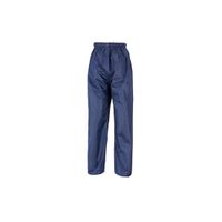 Navy blauwe regenbroek voor kinderen M (7-8 jaar)  -