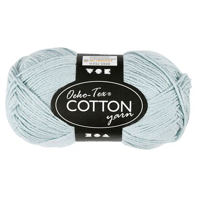 Creativ Company Katoengaren, zacht blauw, 50gr, 170m