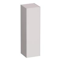 Brauer Inspire - Hoge Kast - 120 cm - 1 Deur - Greeploos - Linksdraaiend - Mat Zand