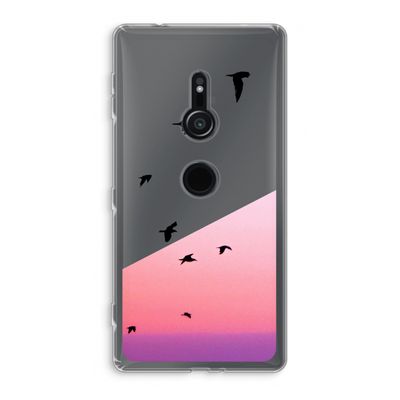 Fly away: Sony Xperia XZ2 Transparant Hoesje