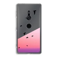 Fly away: Sony Xperia XZ2 Transparant Hoesje