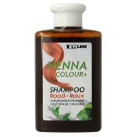Henna Cure&Care Shampoo colour + rood 300 Milliliter