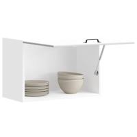 Keukenwandkast Lucca bewerkt hout wit