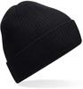 Beechfield CB376R Polylana® Ribbed Beanie - Black - One Size