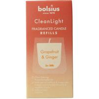 Bolsius Clean Light navulling 2 pack Grapefruit / Ginger Bolsius Clean Light navulling 2 pack Grapefruit / Ginger