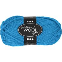 Creativ Company Melbourne wolgaren, l: 92 m, lichtblauw, 50 gr/ 1 bol Creativ Company Melbourne wolgaren, l: 92 m, lichtblauw, 50 gr/ 1 bol