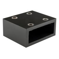 BRAUER Wanddeel PVD gunmetal geborsteld