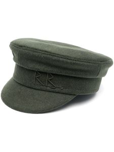 Ruslan Baginskiy casquette gavroche à logo brodé - Vert
