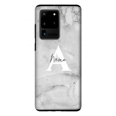 Ivory Marble: Samsung Galaxy S20 Ultra Tough Case