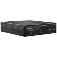 Shuttle Slim PC DH670V2 , S1700, 2x HDMI, 2x DP , 2x 2.5G LAN, 2x COM, 8x USB, 1x 2.5", 2x M.2, 24/7 permanent gebruik, incl. VESA - thumbnail