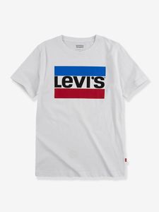 Jongens-T-shirt Sportswear met logo Levi's¨ wit