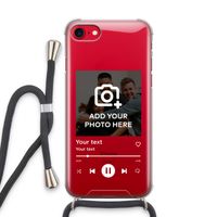 Music Player: iPhone SE 2020 Transparant Hoesje met koord