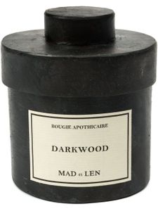 MAD et LEN bougie parfumée "Darkwood" - Noir