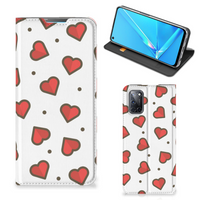 OPPO A52 | A72 Hoesje met Magneet Hearts - thumbnail