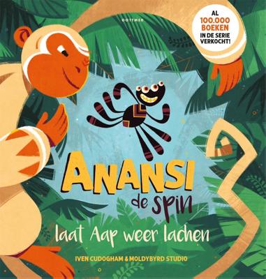 Anansi de spin laat Aap weer lachen (Hardback)