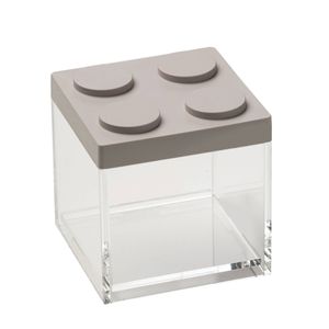 Omada - Brickstore Opbergbox 0,5 liter - Kunststof - Transparant