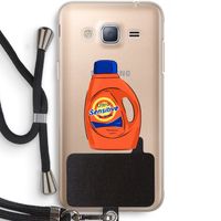 Ultra Sensitive: Samsung Galaxy J3 (2016) Transparant Hoesje met koord