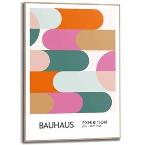 Reinders - Bauhaus Patterns - Schilderij 70x50cm Hout