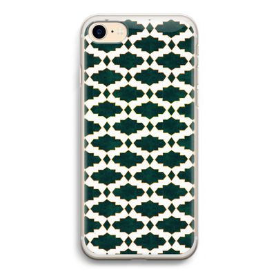 Moroccan tiles: iPhone 7 Transparant Hoesje
