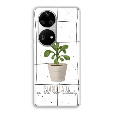 Kamerplant op vensterruit: Huawei P50 Pro Transparant Hoesje