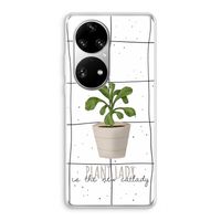 Kamerplant op vensterruit: Huawei P50 Pro Transparant Hoesje
