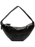 LEMAIRE grand sac porté épaule Croissant en cuir - Noir - thumbnail