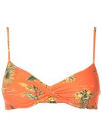 Lygia & Nanny haut de bikini à fleurs - Orange