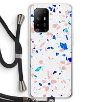 Terrazzo N°6: Oppo A95 5G Transparant Hoesje met koord Terrazzo N°6: Oppo A95 5G Transparant Hoesje met koord
