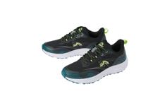 CRIVIT Dames hardloopschoen waterdicht (Zwart/blauw, 40)