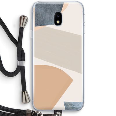 Formo: Samsung Galaxy J3 (2017) Transparant Hoesje met koord