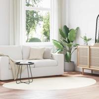 VidaXL Vloerkleden huarte crème 140 x 200 cm polyester