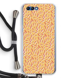 Camouflage: Honor 10 Transparant Hoesje met koord