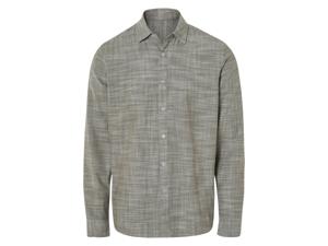 LIVERGY Heren overhemd (Olijfgroen, XXL (45/46))