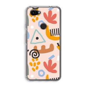 Abstract: Google Pixel 3a Transparant Hoesje