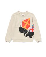 HEMA Takkie Kinder Sweater Gebroken Wit (gebroken wit) - thumbnail