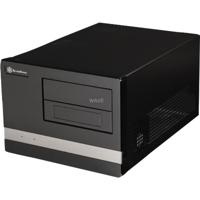 SilverStone sugo sg02b-f htpc behuizing (zwart | 2x usb-a)
